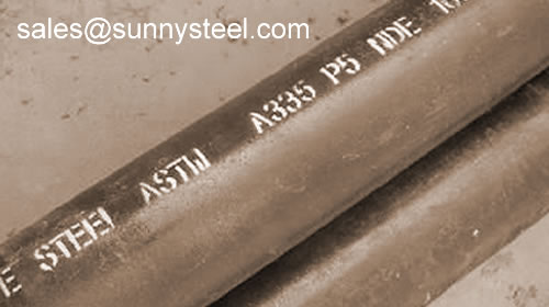ASTM A335 P5 alloy steel pipe
