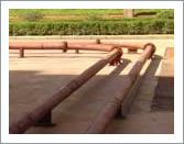 Usage of  for ceramic lined pipe tees