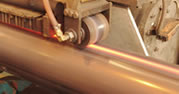 Welding pipes